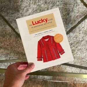 Lucky Brand Style Guide Book with Red Jacket Cover